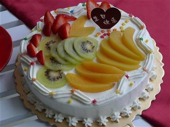 水果生日蛋糕的做法步骤20
