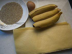 芝麻香蕉卷的做法步骤1