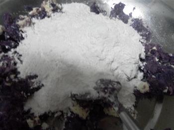 紫薯饼的做法步骤2