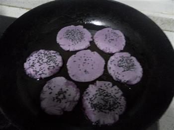 紫薯饼的做法图解6