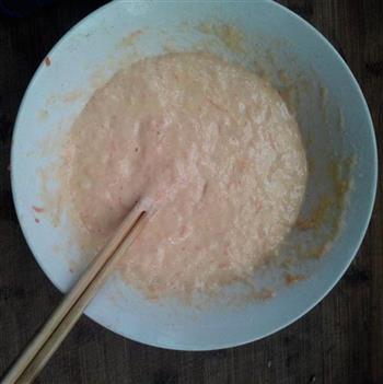 玉米面胡萝卜煎饼的做法步骤6