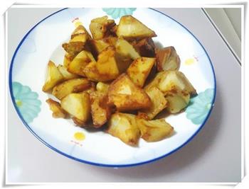 拔丝红薯的做法步骤8