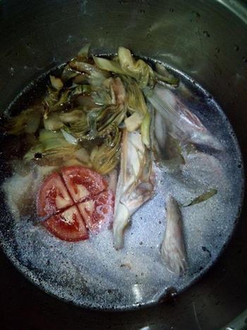 红头鱼煮朝鲜蓟的做法图解12