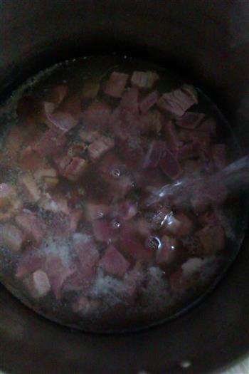 香菇豆腐牛肉汤的做法步骤4