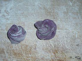 紫薯花样馒头的做法图解7