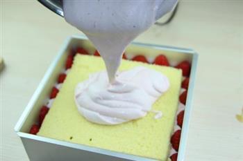 8寸草莓慕斯蛋糕的做法图解13