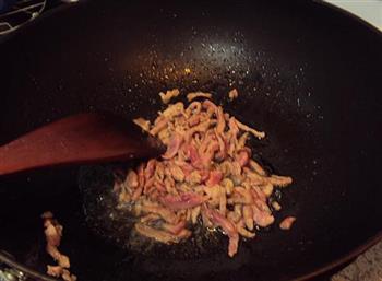 紫菜头炒肉丝的做法步骤5