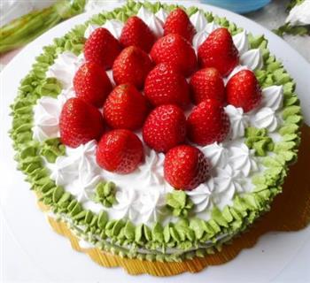 草莓奶油蛋糕的做法图解10