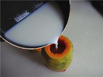 养颜木瓜椰汁冻的做法步骤9