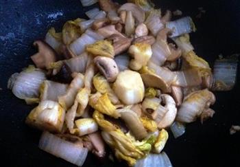 鸡汁香菇炒白菜的做法步骤8