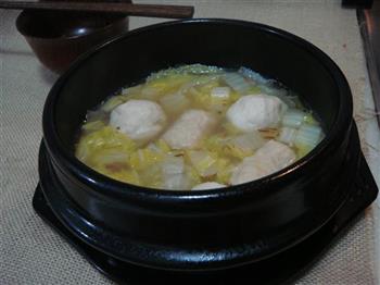 石锅鱼丸豆腐汤的做法步骤14