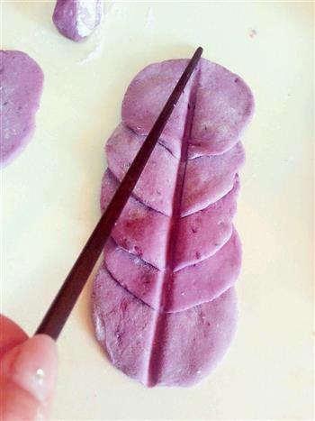 紫薯玫瑰馒头的做法步骤10