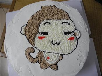 猴子蛋糕的做法步骤10