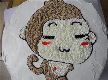 猴子蛋糕的做法步骤9