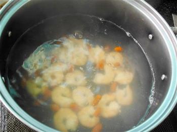 黄芪虾仁汤的做法步骤5