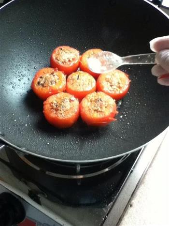 肉酿番茄的做法步骤7