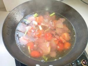 圣女果牛肉汤的做法步骤8