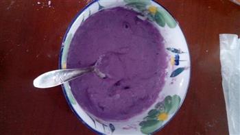 紫薯糯米糍的做法图解2