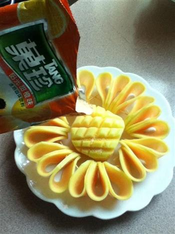 橙汁木瓜的做法步骤8