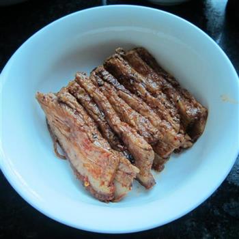 梅干菜蒸东坡肉的做法步骤5