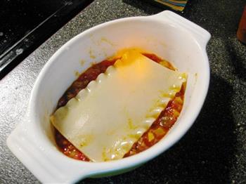 Lasagna烤宽面条的做法步骤5
