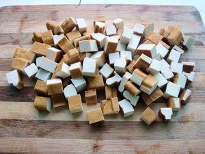 青豆豉炒豆腐干的做法图解1