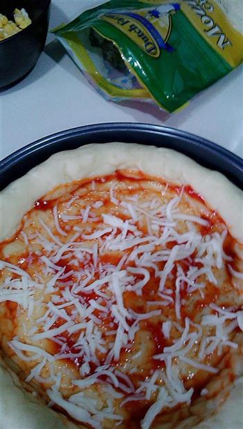 鲜蔬火腿披萨的做法步骤10