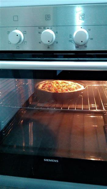 鲜蔬火腿披萨的做法步骤12