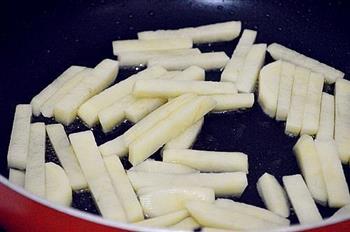 薯香干煸豇豆的做法步骤3