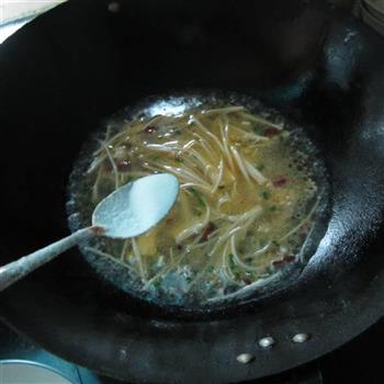 咖喱香肉末金菇汤的做法图解6