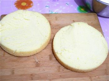 奶油生日蛋糕的做法步骤14