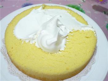 奶油生日蛋糕的做法步骤15