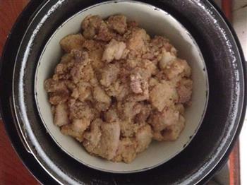 胡豆粉蒸肉的做法步骤10