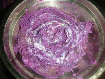 紫薯春卷的做法图解3