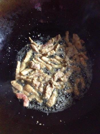 清炒莴苣肉丝的做法步骤2