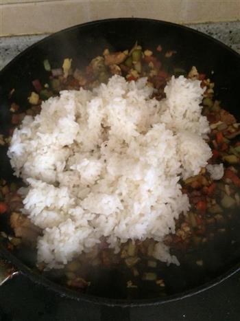炒米饭的做法图解8