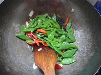 红椒炒芸豆的做法图解6