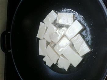 香煎豆腐肉末的做法步骤4