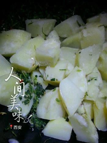 土豆泥苜蓿芽菜的做法步骤6