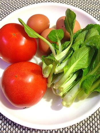 西红柿面疙瘩汤的做法步骤1