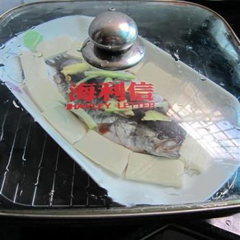 葱香豆腐蒸柴鱼的做法图解5