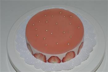 草莓乳酪慕斯蛋糕的做法图解26