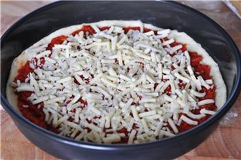 培根彩蔬薄脆披萨的做法步骤10