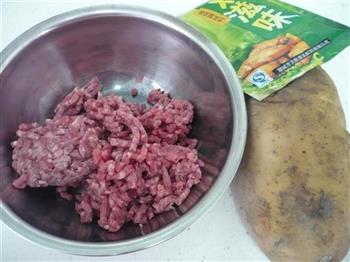 香烤土豆夹的做法步骤1