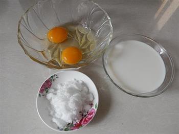 樱桃蛋奶布丁的做法步骤1