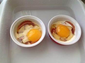 熏肉番茄鸡蛋杯的做法图解7