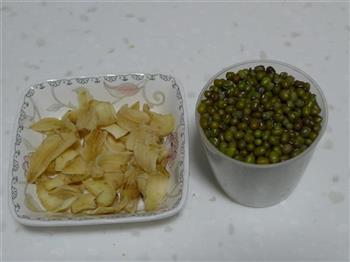 百合绿豆浆的做法步骤1