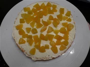 双桃奶油蛋糕的做法步骤16