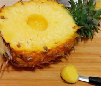 菠萝焗饭的做法图解3