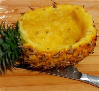 菠萝焗饭的做法图解5